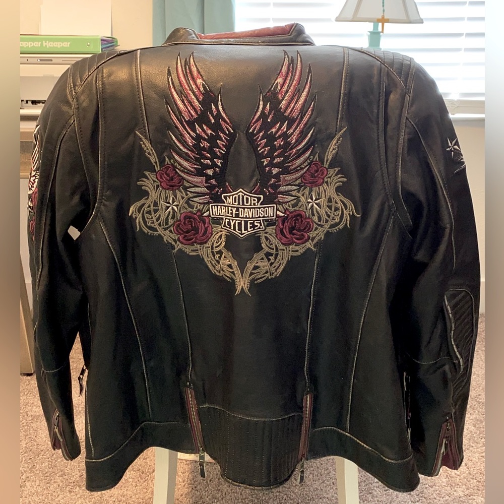 Harley Davidson Cant Leather Jacket XL